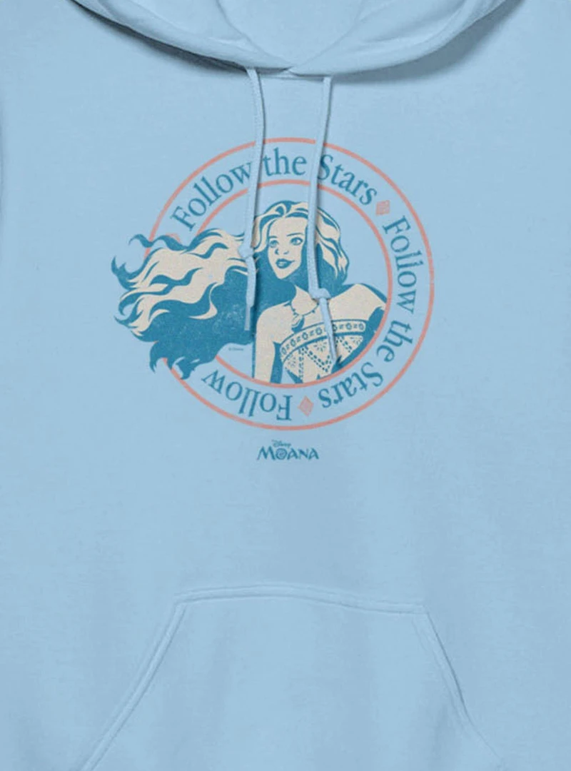 Disney Moana Follow The Stars Crest Hoodie Box Lunch Exclusive