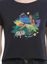 Disney Moana Go With The Flow Women Baby T-Shirt
