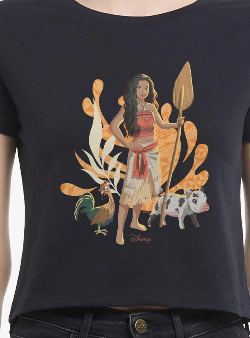 Disney Moana With Hei And Pua Women Baby T-Shirt