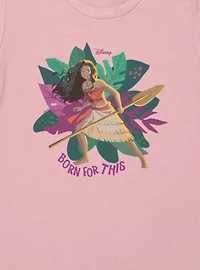 Disney Moana Born For This Womens T-Shirt