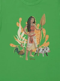 Disney Moana With Hei And Pua Womens T-Shirt