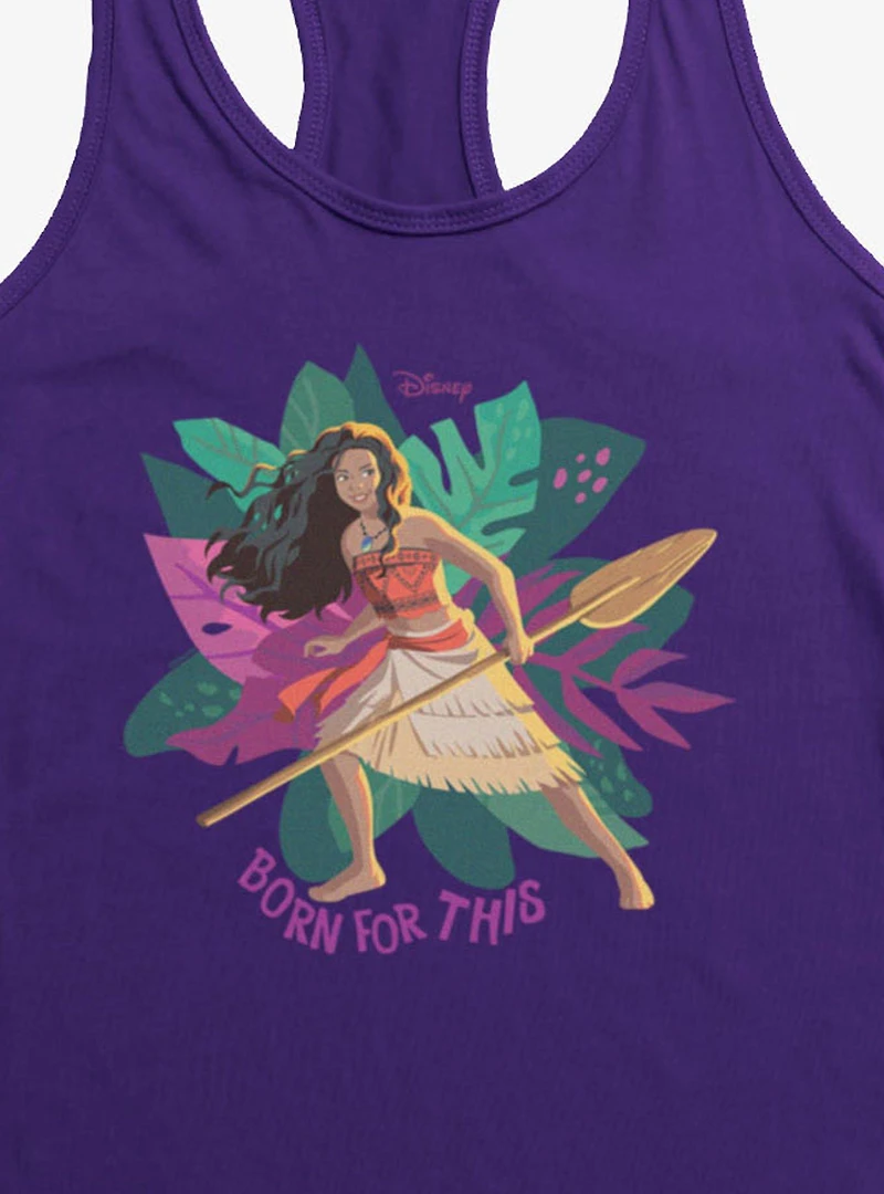 Disney Moana Born For This Womens Tank Top