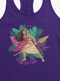 Disney Moana Born For This Womens Tank Top
