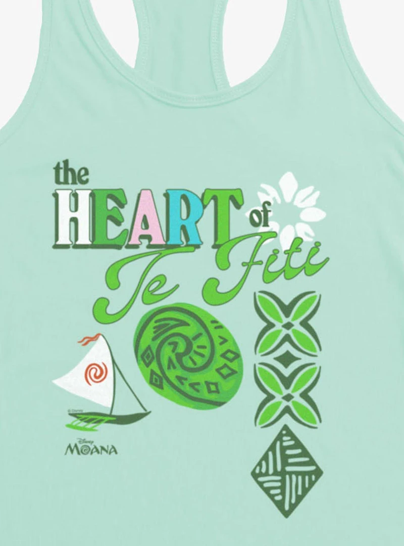 Disney Moana Heart Of Te Fiti Womens Tank Top Box Lunch Exclusive