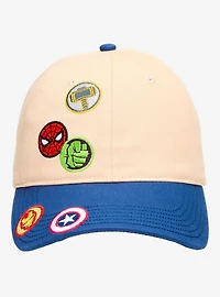 Marvel Avengers Badges Ball Cap - BoxLunch Exclusive