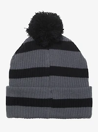 Murder Drones Uzi Striped Pom Pom Beanie