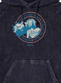 Disney Moana Follow The Stars Crest Vintage Mineral Washed Hoodie Box Lunch Exclusive