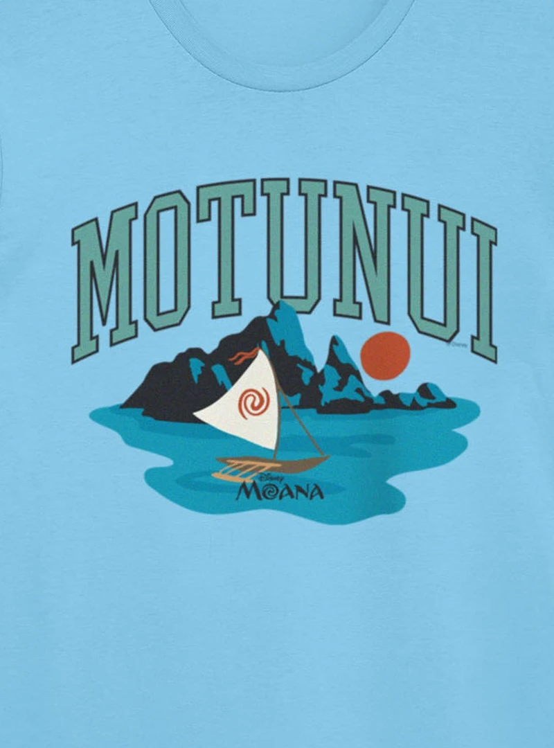 Disney Moana Motunui Boat Horizon T-Shirt Box Lunch Exclusive