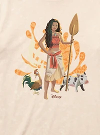 Disney Moana With Hei And Pua Mineral Wash T-Shirt