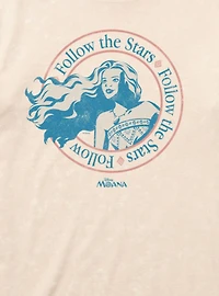 Disney Moana Follow The Stars Crest Mineral Wash T-Shirt Box Lunch Exclusive