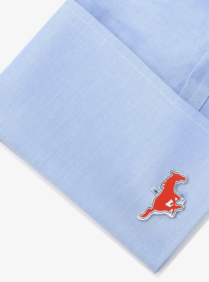 NCAA SMU Mustangs Cufflinks