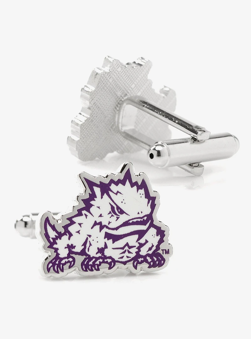 NCAA TCU Horned Frog Cufflinks