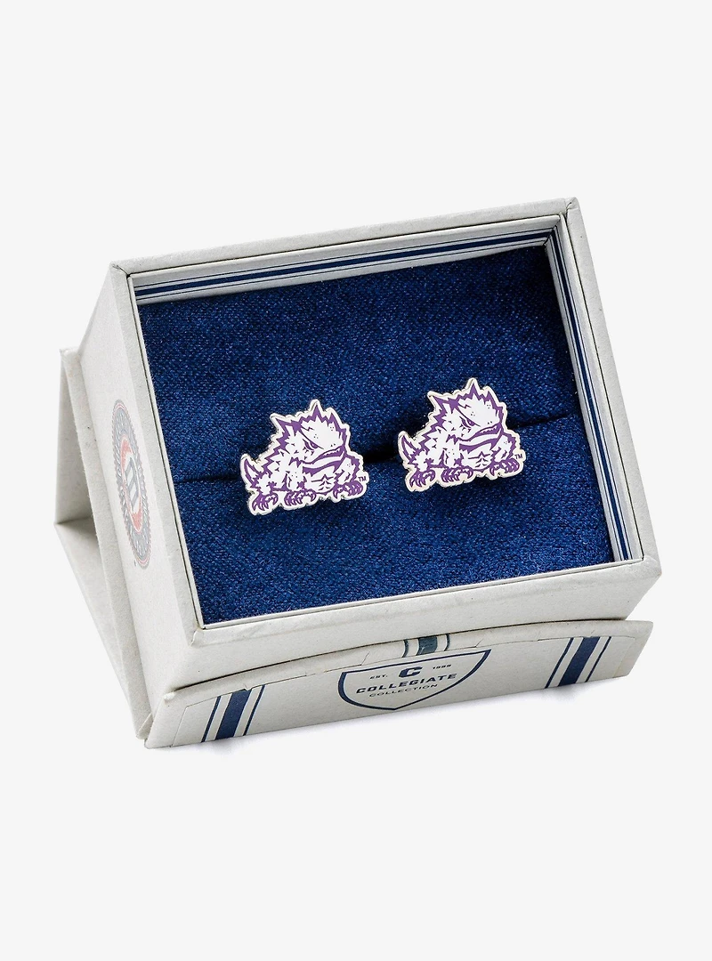 NCAA TCU Horned Frog Cufflinks