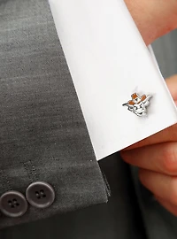 NCAA University of Texas Bevo Cufflinks
