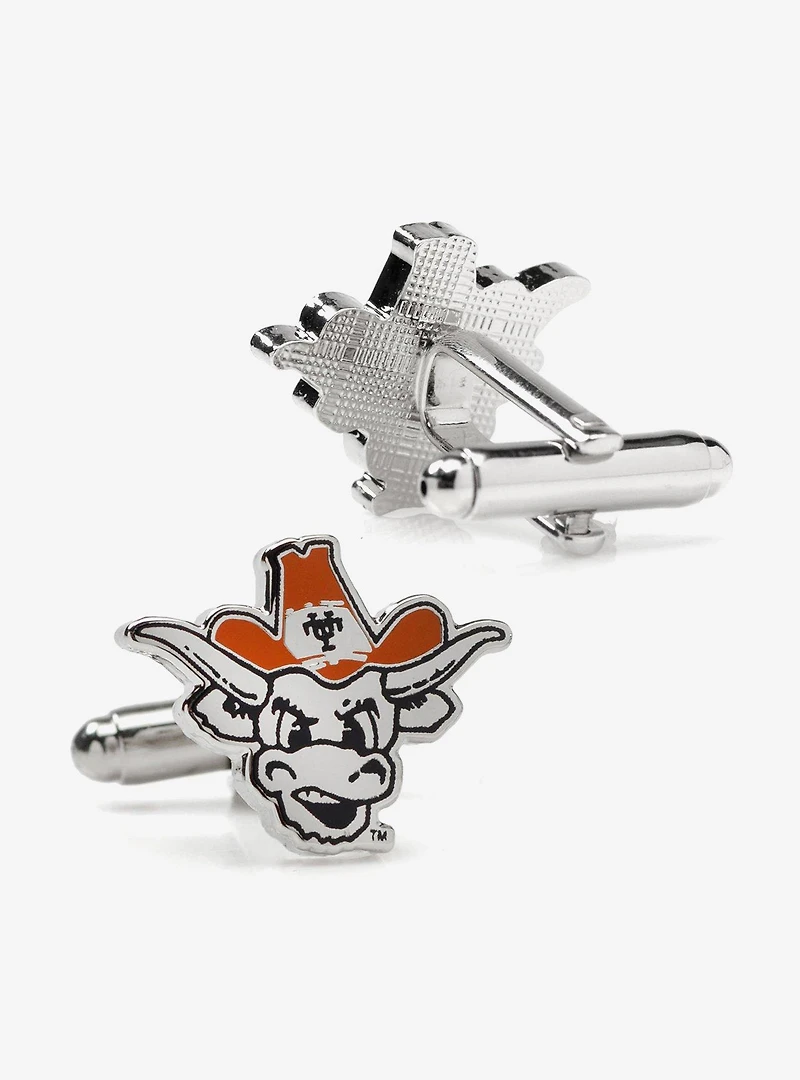 NCAA University of Texas Bevo Cufflinks