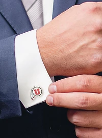 NCAA University of Utah Utes Cufflinks