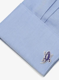 NCAA TCU Horned Frog Throwback Cufflinks