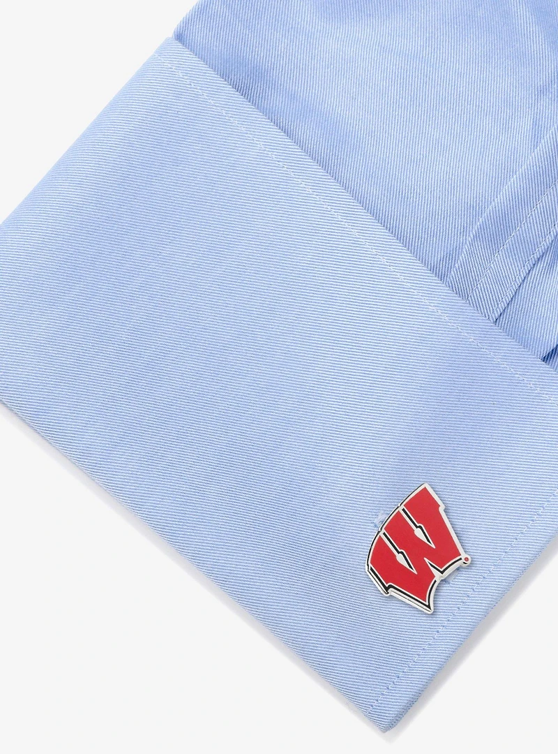 NCAA University of Wisconsin Badgers Cufflinks