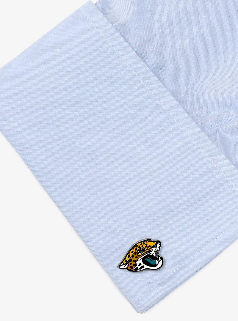 NFL Jacksonville Jaguars Black Cufflinks