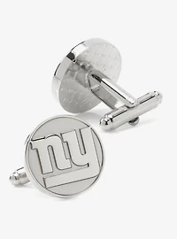 NFL New York Giants Silver Edition Cufflinks