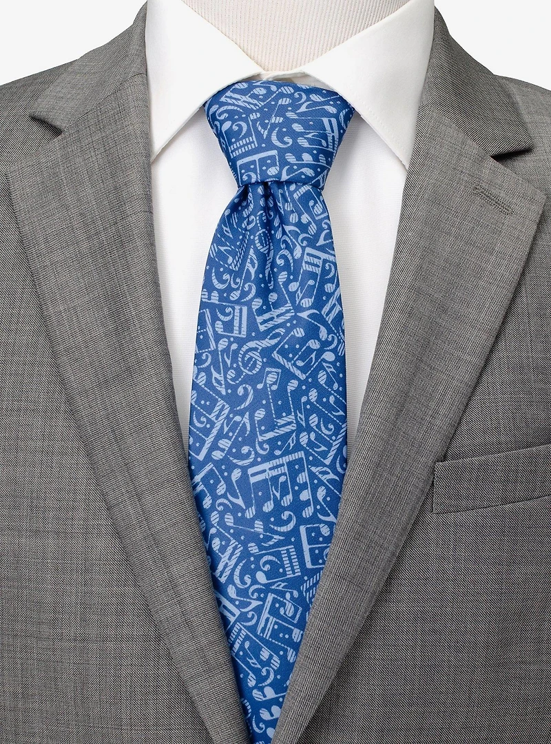 Grand Ole Opry Musical Blue Men's Tie