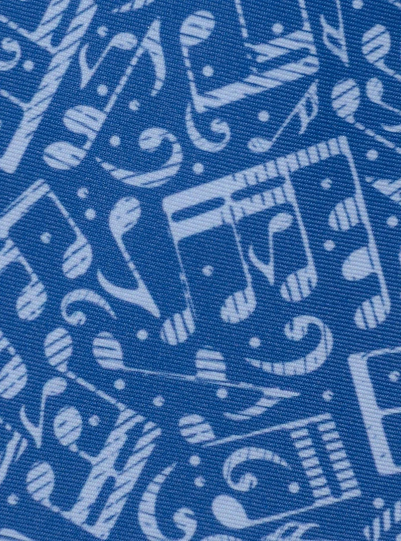 Grand Ole Opry Musical Blue Men's Tie