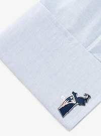 NFL New England Patriots State Shaped Cufflinks