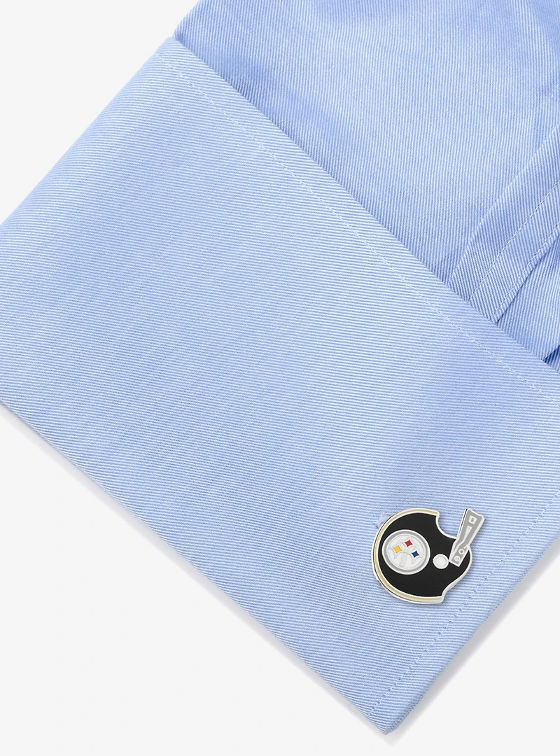NFL Pittsburgh Steelers Retro Helmet Cufflinks