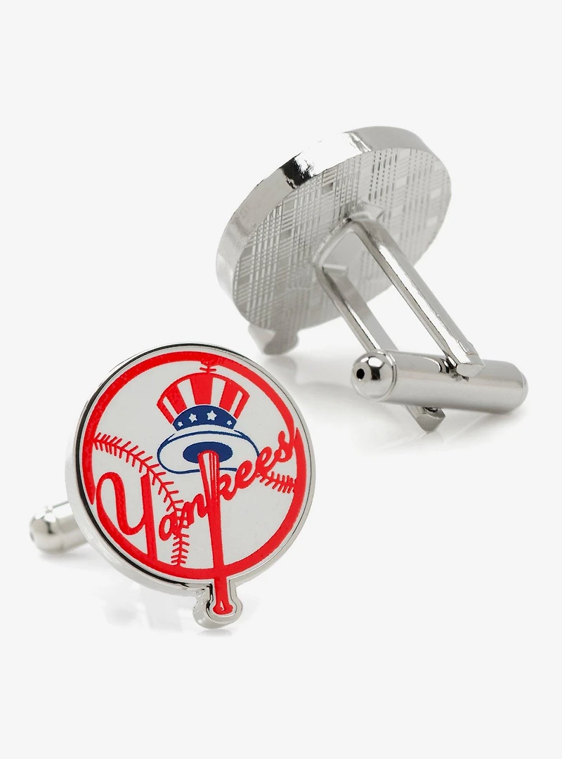MLB New York Yankees Baseball Cufflinks