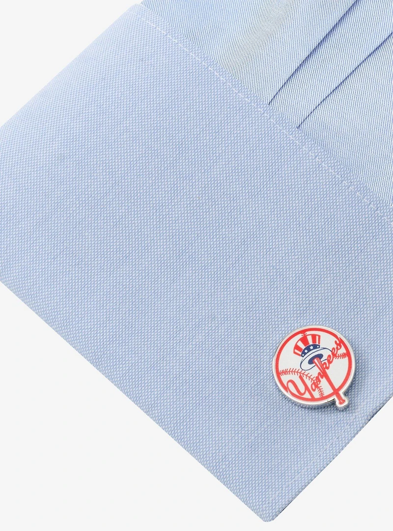 MLB New York Yankees Baseball Cufflinks