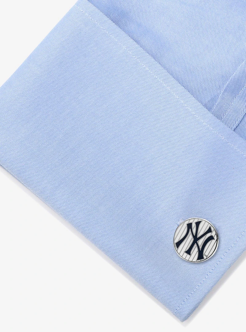 MLB New York Yankees Pinstripe Cufflinks