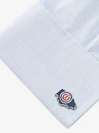 MLB Chicago Cubs State Shaped Cufflinks