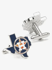 MLB Houston Astros State Shaped Cufflinks