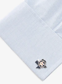 MLB Houston Astros State Shaped Cufflinks