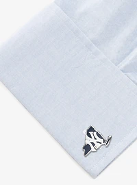 MLB New York Yankees State Shaped Cufflinks