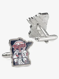 MLB Minnesota Twins Minnie & Paul Cufflinks