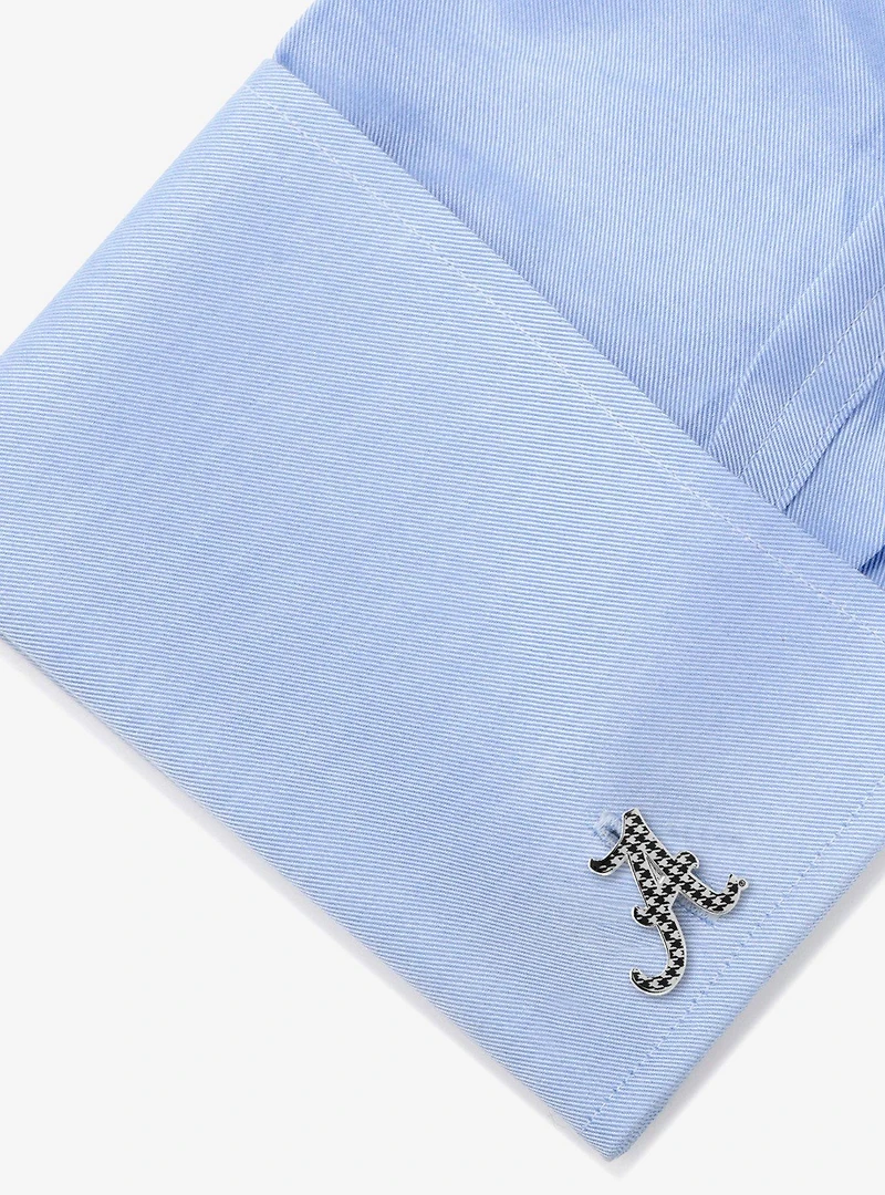 NCAA University of Alabama Houndstooth Cufflinks