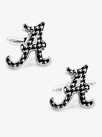 NCAA University of Alabama Houndstooth Cufflinks