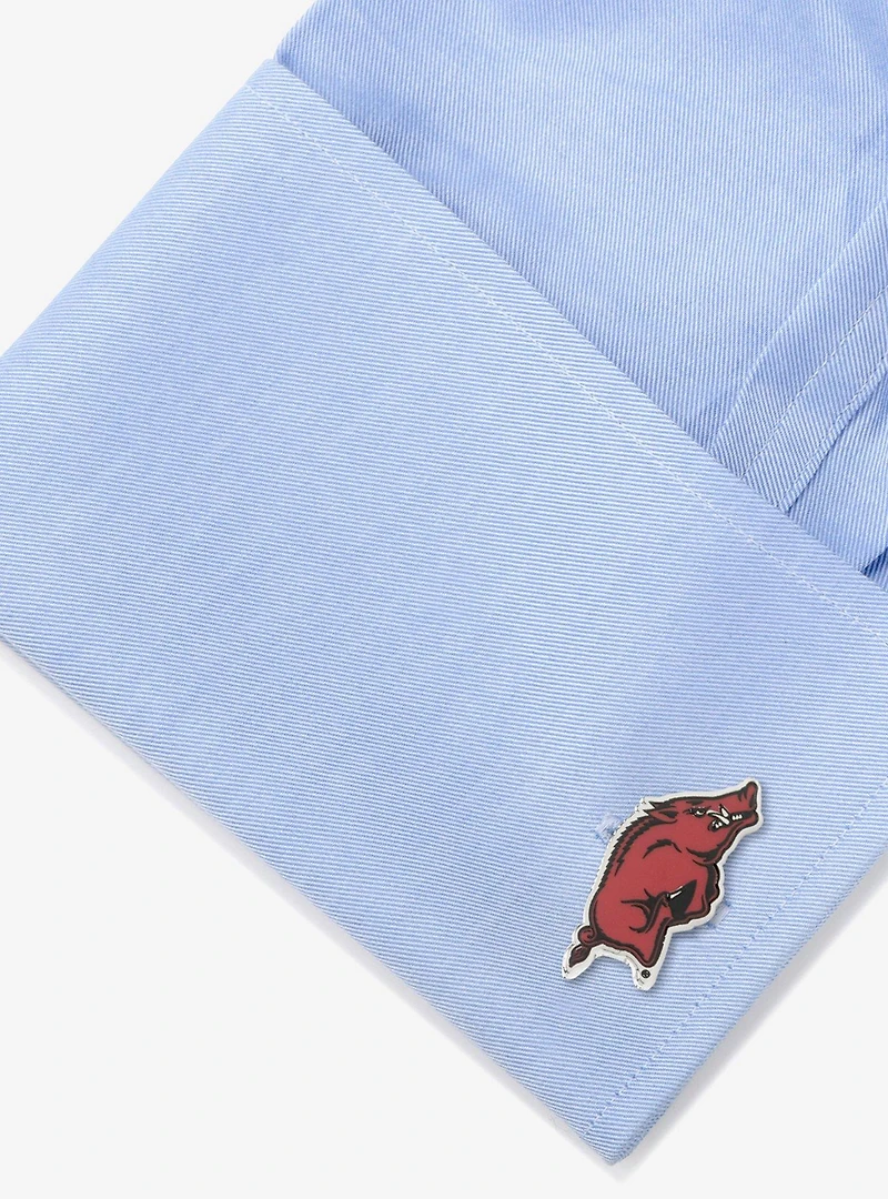 NCAA University of Arkansas Razorback Cufflinks