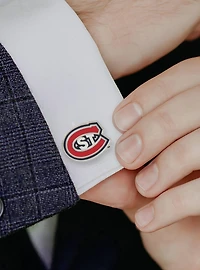 NCAA St. Cloud State Husky Mascot Cufflinks