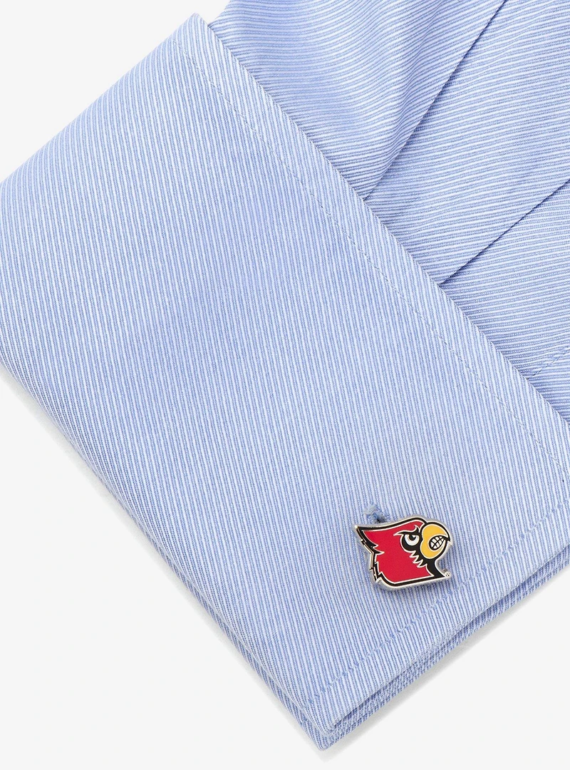 NCAA University of Louisville Cardinals Cufflinks