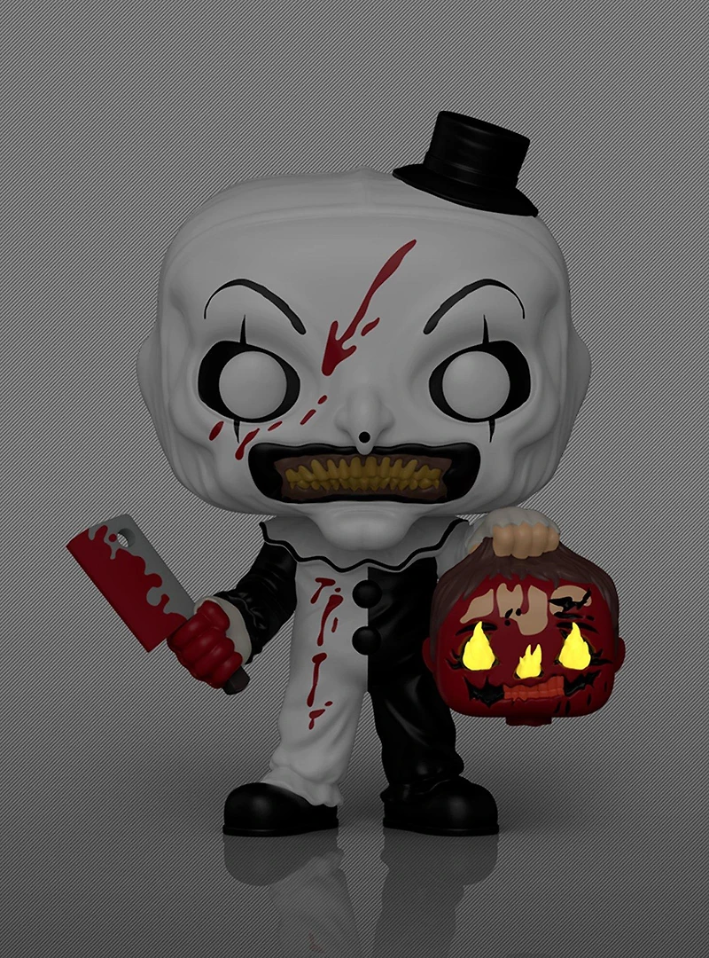 Funko Pop! Movies Terrifier Art With Steve's Head Glow-in-the-Dark Vinyl Figure