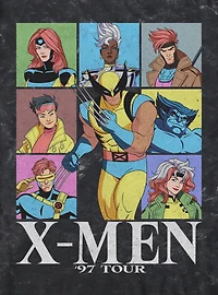 Marvel X-Men '97 Group Tour Mineral Wash T-Shirt BoxLunch Exclusive