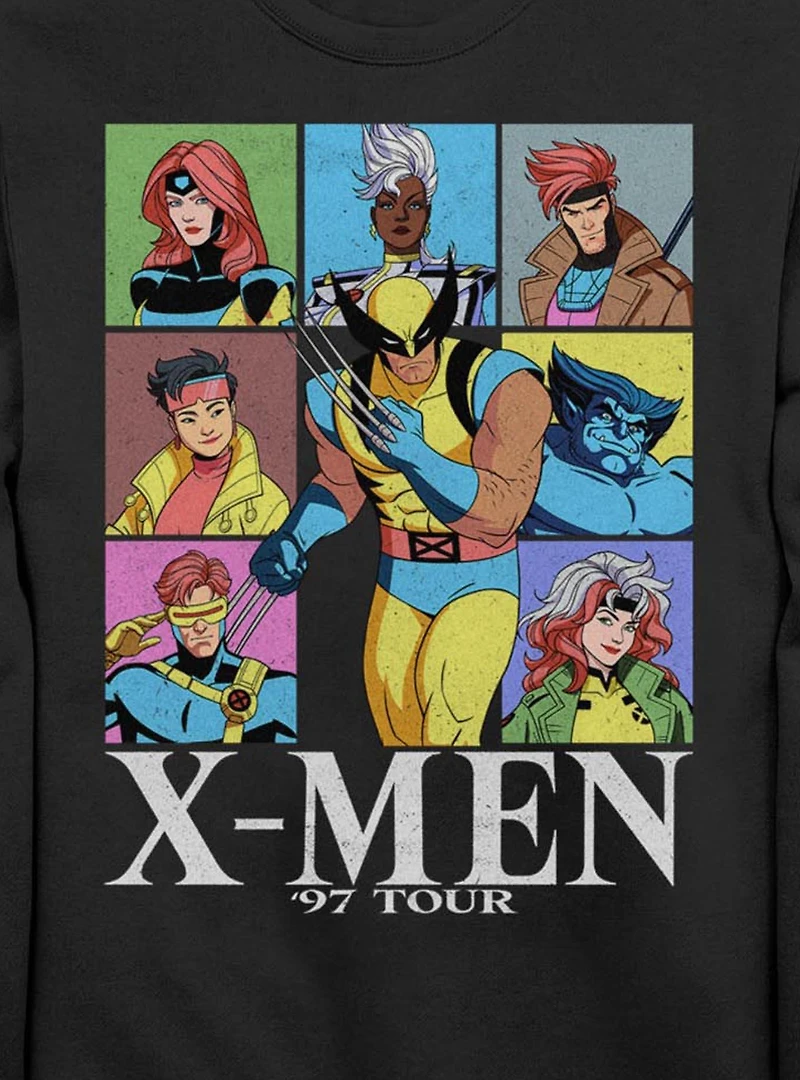 Marvel X-Men '97 Group Tour Sweatshirt BoxLunch Exclusive