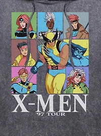 Marvel X-Men '97 Group Tour Mineral Wash Hoodie BoxLunch Exclusive