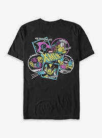 Marvel X-Men '97 Nightcrawler Wolverine Gambit Rogue Jubilee T-Shirt BoxLunch Exclusive