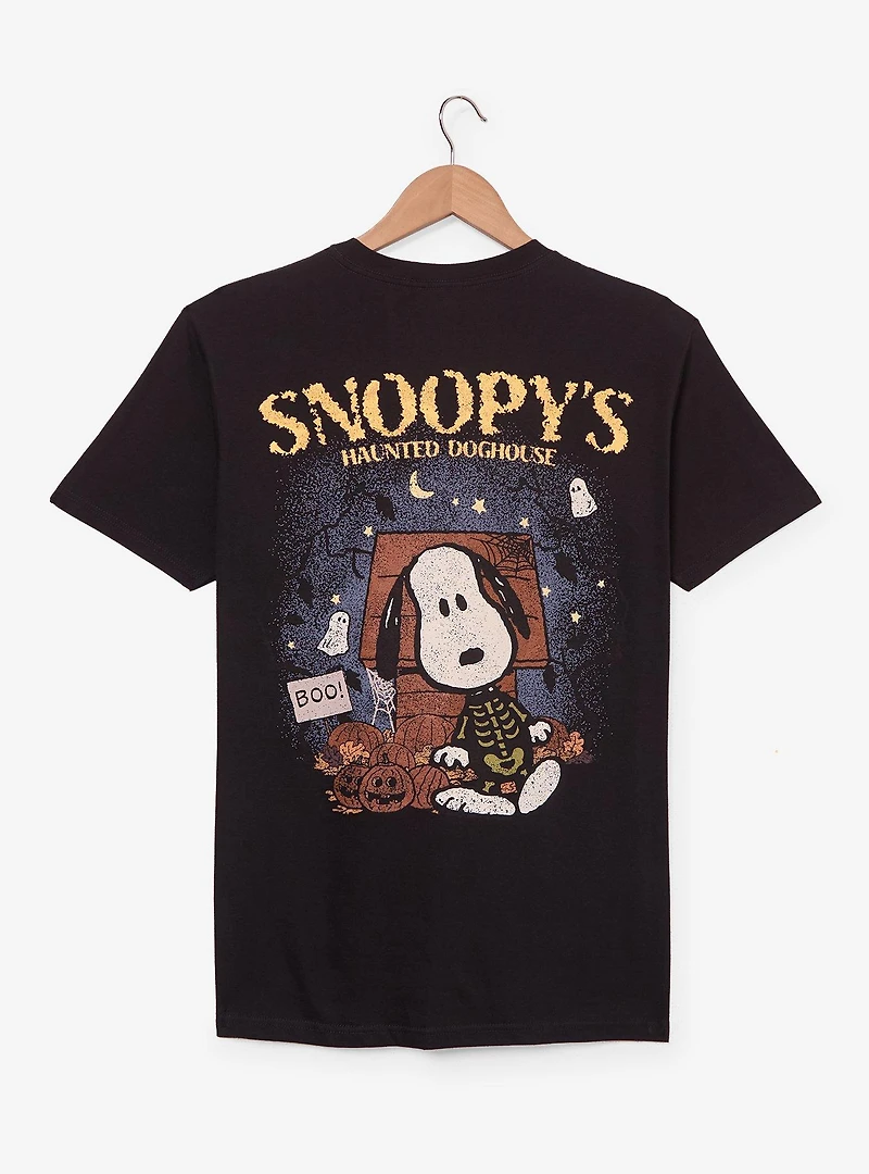 Peanuts Snoopy's Haunted Doghouse T-Shirt - BoxLunch Exclusive