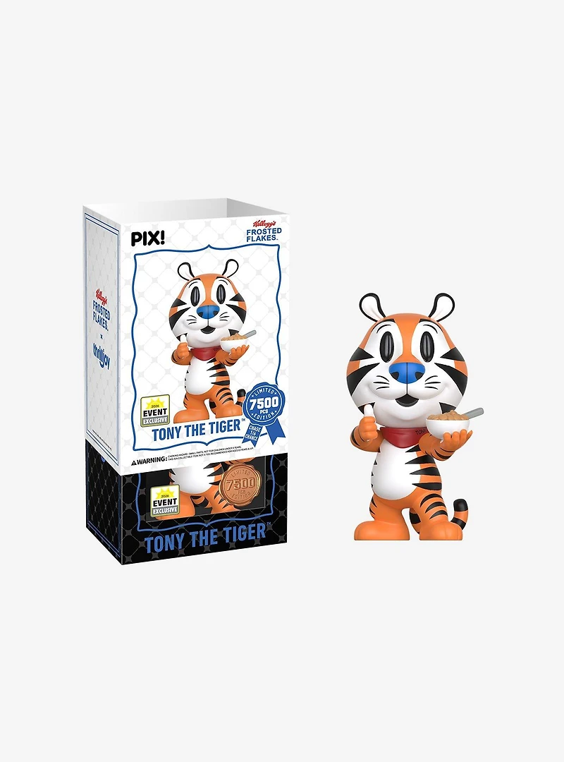 Thrilljoy Kellogg's Fristed Flakes Pix! Tony The Tiger Vinyl Figure