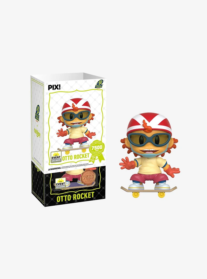 Thrilljoy Rocket Power Pix! Otto Rocket Vinyl Figure