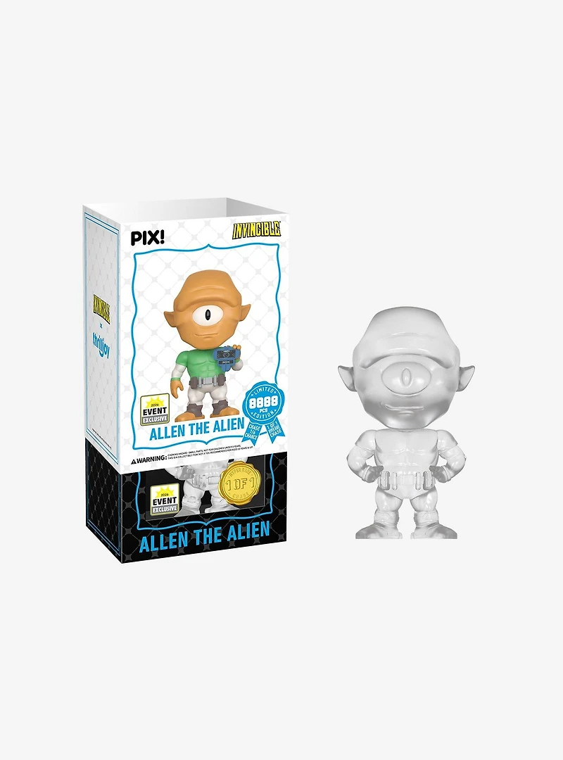 Thrilljoy Invincible Pix! Allen The Alien Vinyl Figure